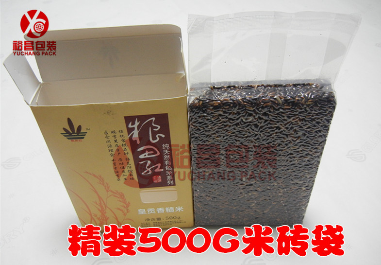 500G精裝米磚袋